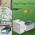 thumbnail image 4 of 952XL Ink 5-Pack Combo Pack (2BK/1C/1M/1Y) Compatible for HP 952 Ink Cartridges for OfficeJet 8702 OfficeJet Pro 7700 8210 8700 8730 8740 Printer, 4 of 8