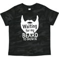 thumbnail image 3 of Inktastic Waiting for My Beard to Grow in Boys Toddler T-Shirt, 3 of 5