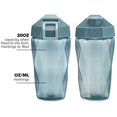 thumbnail image 4 of Keelo Bottle classic Shaker Bottle 20 Ounce Protein Shaker Bottle Shaker cup with carrying Handle and Diamond Agitator Raspberry - 20-Ounces, 4 of 4