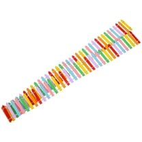 IFANLANDOR 1Set Wooden Mini Fence For Garden Landscaping Edging Border 35.4x2x0.08In