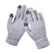 thumbnail image 1 of Guantes de punto para mujer, guantes de invierno para pantalla táctil, impermeables, resistentes al viento, deportivos, suaves y cálidos, guantes térmicos lisos, mitones transpirables para exteriores,, 1 of 6