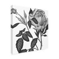 thumbnail image 2 of Trademark Fine Art 'Flowers in Grey I' Canvas Art by Melissa Wang, 2 of 4