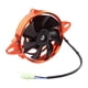thumbnail image 1 of Ventilador de refrigeración eléctrico de aleación de aluminio para piezas de motocicleta, ventilador de refrigeración del radiador para Naranja, 1 of 9