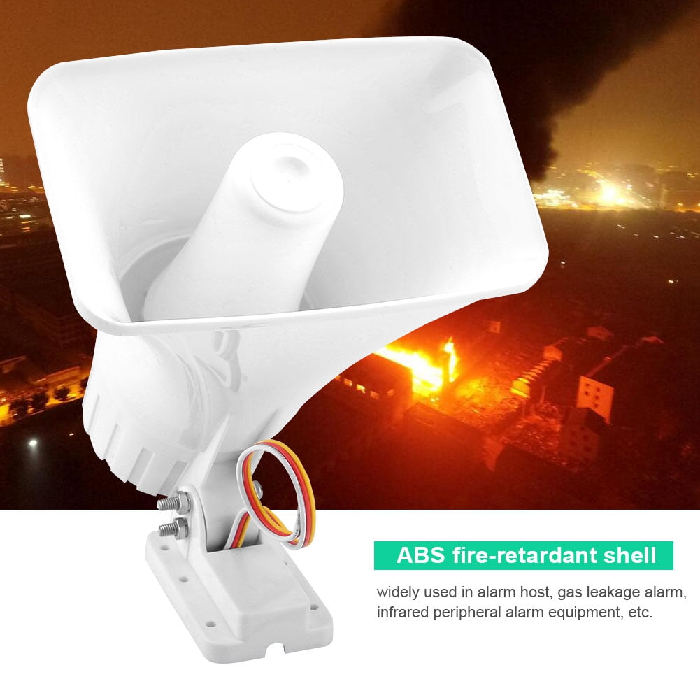 OTVIAP Alarm Siren Speaker,Burglar Alarm System,150 dB DC 12V Dual Tone