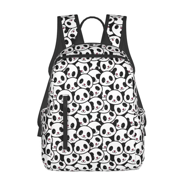 Easygdp Cute Panda para Easygdp Yak - Mochila Casual Ligera y Resistente para Viaje y Senderismo para Hombres y Mujeres