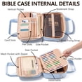 thumbnail image 4 of Bolsa acolchada FLOE de Bible Cover con kit de diario, 30 x 22 x 7 cm, 4 of 9