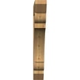 thumbnail image 2 of Ekena Millwork 6"W x 40"D x 44"H Olympic Slat Rough Sawn Bracket, Western Red Cedar, 2 of 4
