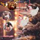 thumbnail image 5 of Colgantes de gallo de Navidad de madera Adornos de pollo Decoración de árboles de Navidad (estilo C) JShteea Libre de BPA, 5 of 8