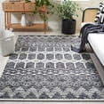 thumbnail image 2 of SAFAVIEH Metro Emelly Southwestern Area Rug, Black/Ivory, 5' x 8', 2 of 8