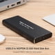 thumbnail image 4 of Caja externa USB 3.0 a M.2 NGFF SSD 2230 2242 2260 2280 (negro) Hugtrwg Nuevos Originales, 4 of 9
