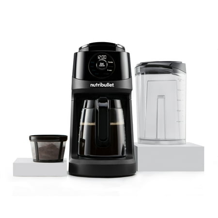 Nutribullet® Brew Choice Pod + Carafe 12 Cup Coffee Maker – Black