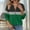Green, variant on Sweatshirts Woman Womens Pull over Crewneck Long Sleeved Half Zipper Top Multicolor Fashion Loose Tops Ladies Birthday Fall Winter Clothes Pink