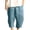 Sky Blue, variant on Beach Pants for Men Wide Leg Summer Vacation Crop Pants Casual Loose High Waisted Lightweight Trousers,XXXL,Sky Blue