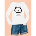 thumbnail image 3 of Happy Halloween Spooky Kitten Long Sleeve Toddler -Image by Shutterstock,  3 Toddler, 3 of 4