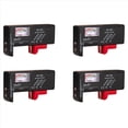 thumbnail image 1 of 4X BT-168 AA/AAA/C/D/9V/1.5V Baterías Pila de Botón Universal Medidor Codificado por Colores Indicar Volt Tester Checker BT168, 1 of 10