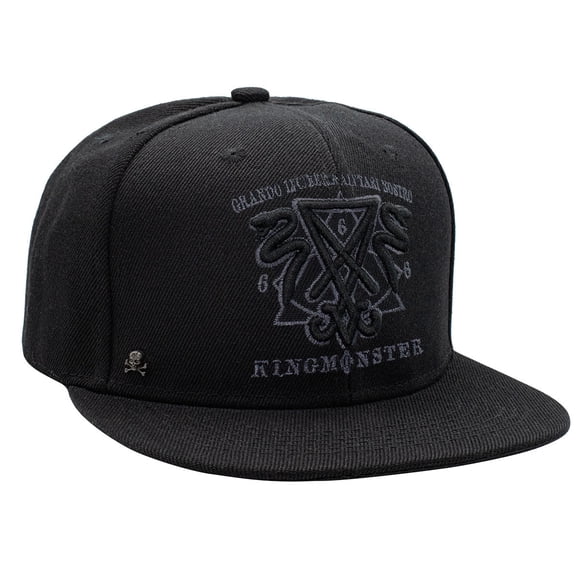 Gorra Plana Negra Unitalla Grando Lucifer Salvatory Nostro