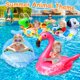 thumbnail image 3 of Flotadores inflables para piscina iGeekid de 1 a 4 años con asiento de seguridad, paquete de 4, 3 of 5