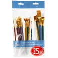 thumbnail image 6 of 25 Piece Super Value Brush Set by Artist's Loft - Ideal for Varnishing - Staining - Painting - Arts & Crafts - 1 Pack, 6 of 6