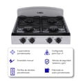 thumbnail image 2 of Estufa Parrilla de Gas de Mesa 4 quemadores Gris Garell PM4Q-G, 2 of 7