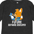 thumbnail image 4 of Inktastic Future Software Developer Boys Long Sleeve Toddler T-Shirt, 4 of 5