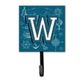 thumbnail image 1 of Carolines Treasures CJ2014-WSH4 Letter W Sea Doodles Initial Alphabet Leash & Key Holder, 1 of 1