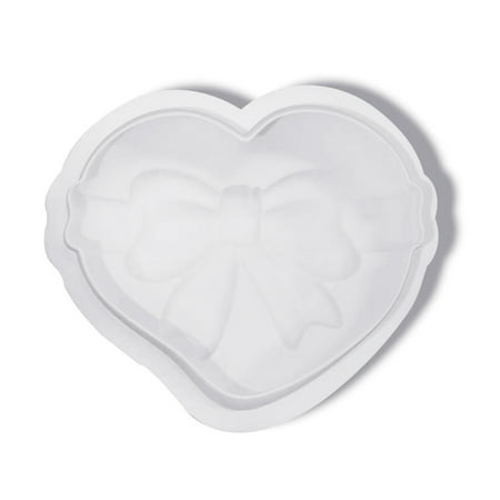 

Paste Mould Cookie Cutters Food-grade Silicone Bow-Knot Heart Shape Baking Utensils Fondant Cake Mold Gift for Valentine