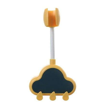 

Shower Handle Holder|Cartoon Cloud Shaped Shower Wand Holder|Adjustable Shower Hose Bracket With Hooks Adhesive Shower Wand Holder Wall Mounting Bracket(3 Colors)