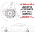 thumbnail image 5 of LEDGlow 4pc 14" Million Color LED Wheel Ring Light Kit, 5 of 8
