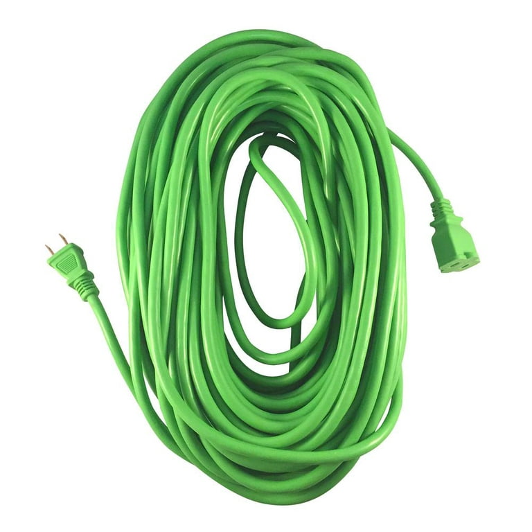 Husky 50 ft. 16/2 Indoor/Outdoor Extension Cord, Green 53050HY - The Home  Depot