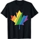 thumbnail image 1 of Camiseta LGBT de la bandera canadiense de Maple Leaf Canada, 1 of 2