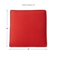 thumbnail image 3 of Greendale Home Fashions 18 x 18 in. Salsa Outdoor Dining Seat Cushion (4-Pack), 3 of 6