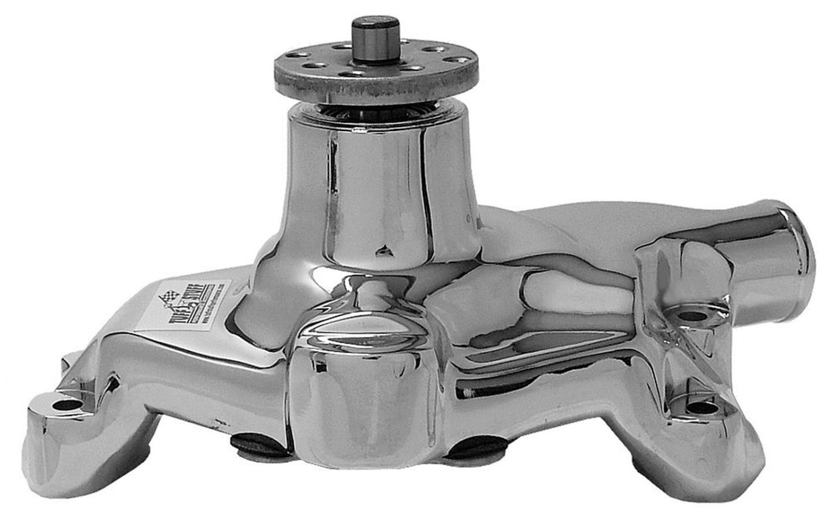Tuff-Stuff TFS1394NB 0.62 in. Small Block Chevy Aluminum Short Water Pump - Polished