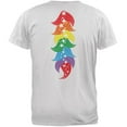 thumbnail image 2 of Halloween Rainbow Heart Unicorn Costume Pony Mens T Shirt White 2XL, 2 of 2