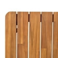 thumbnail image 6 of Christopher Knight Home Farmhouse 72" Outdoor Dining Table, Solid Wood Frame, Seats 8, Teak Finish, 6 of 8