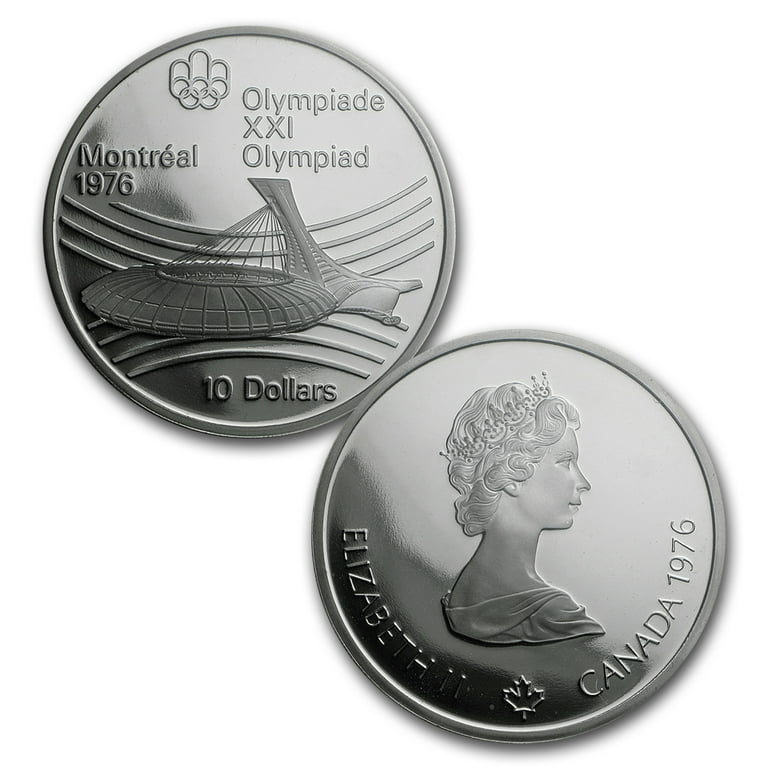 コレクション Canadian Olympic Coin 1973-1976 Canada 4-Coin Silver Montreal Olympics Proof Set