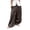 *07Brown, variant on Womens Boho Summer Baggy Cotton Pleated Harem Pants Loose Elastic Waist Wide Leg Hippie Long Balloon Pants Brown M