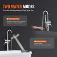 thumbnail image 4 of Freestanding Bathtub Faucet Floor Mount – Dual Water Modes & 360° Swivel for Luxurious Bathing, 4 of 10