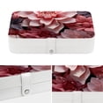 thumbnail image 4 of Flower PU Leather Jewelry Storage Box with Removable Compartment and Portable Bracelet Holder - Jewelry Boxes and Display Case, 4 of 6