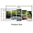 thumbnail image 2 of 5pcs/set Hd Printed Landscape Canvas Wall Art Painting, Home Decor, No Frame, 2 of 4