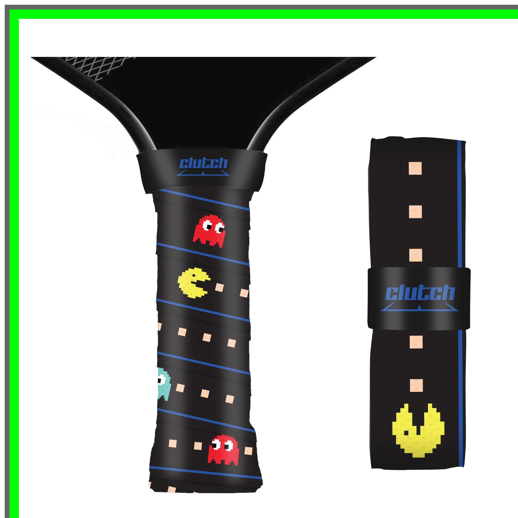 Clutch Sports Pickleball Paddle Grip Tape 1.0mm - Anti-Slip, Cushioned, Sweat Absorbing Overgrip
