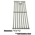 thumbnail image 2 of Replacement Sus304 Solid Stainless Steel Cooking Grates for Broil King 9235-27, Gas Models, 2 of 6