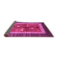 thumbnail image 2 of Ahgly Company Indoor Rectangle Abstract Pink Contemporary Area Rugs, 2' x 4', 2 of 4