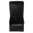 thumbnail image 4 of Novashion Collapsible Leather Trunk Organizer for SUVs and Vans, Black, Large, 4 of 9