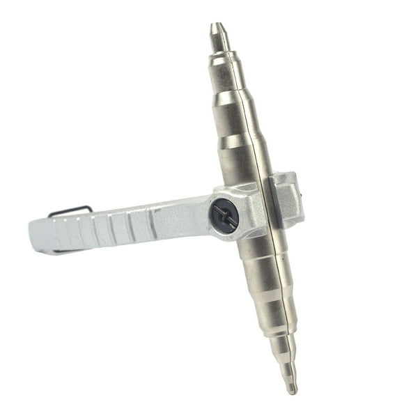 Aire Acondicionado Tomshoo Expansor de tubería Aleación de zinc-hierro Color plata Diámetro 4-22 mm