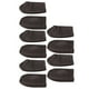 thumbnail image 2 of 10 piezas de protectores de dedos, dedal de cuero para dedos pulgar e índice, para agujas de coser a mano, manualidades DIY, 2 of 14