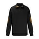 thumbnail image 3 of pstuiky Camisas de invierno de manga larga para hombre, Camisa/Top de manga larga holgado con cuello alto para hombre top de hombre l, 3 of 5