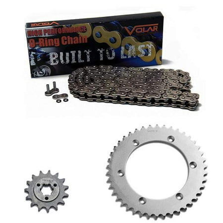 - 1996-2016 Suzuki DR650SE O-Ring Chain and Sprocket Kit - Nickel