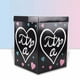thumbnail image 5 of Caja plegable para revelar género, caja de papel negra para cumpleaños de niño y niña, globo para bebé, 1 ud., 5 of 8