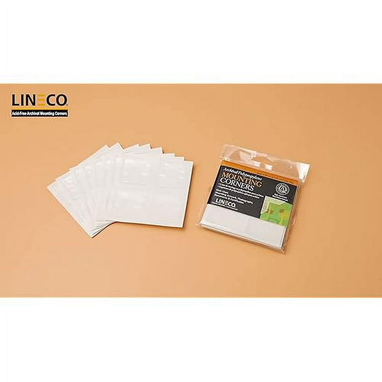 How to Use Clear Lineco Photo Corners to Mount Your Print 