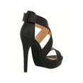 thumbnail image 3 of Women's High Heels Open Toe Ankle Strap Stilettos Platform Sexy Party Heeled Sandals, 3 of 5